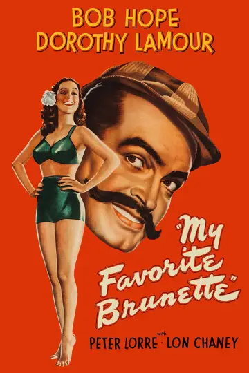 Постер до фильму"My Favorite Brunette" #1054942