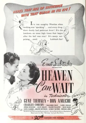 Постер до фильму"Heaven Can Wait" #1033526