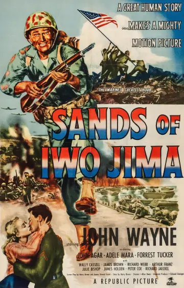 Постер до фильму"Sands of Iwo Jima" #1071373