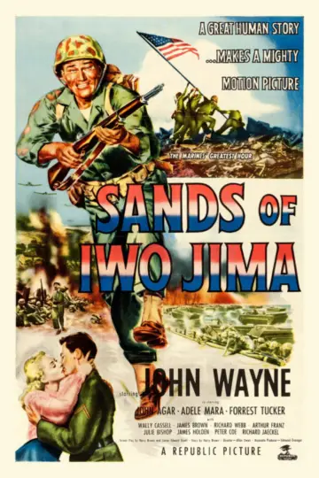 Постер до фильму"Sands of Iwo Jima" #1071376