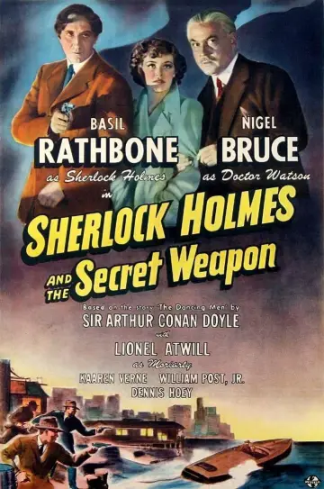 Постер до фильму"Sherlock Holmes and the Secret Weapon" #1030083