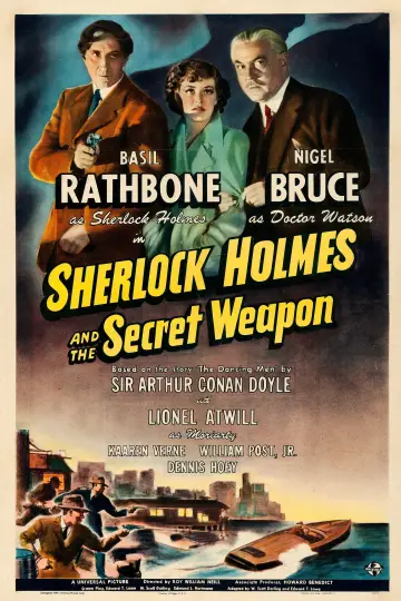 Постер до фильму"Sherlock Holmes and the Secret Weapon" #1030086