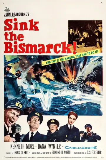 Постер до фильму"Sink the Bismarck!" #1064166