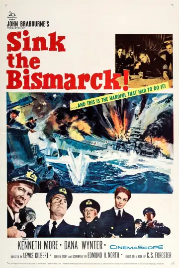 Постер до фильму"Sink the Bismarck!" #1064170