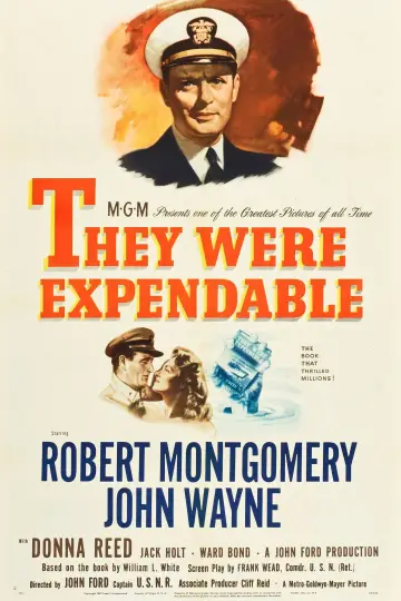 Постер до фильму"They Were Expendable" #1099301