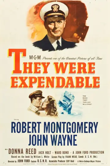 Постер до фильму"They Were Expendable" #1099303