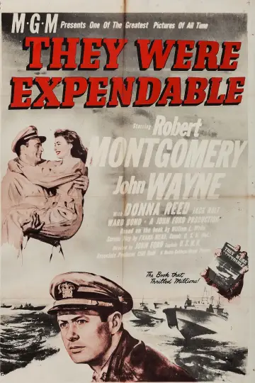 Постер до фильму"They Were Expendable" #1099310