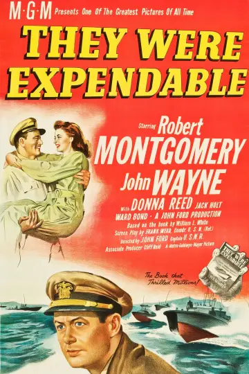 Постер до фильму"They Were Expendable" #1099313