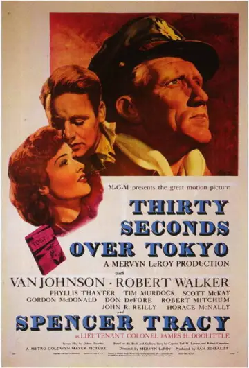 Постер до фільму "Thirty Seconds Over Tokyo" #1616427