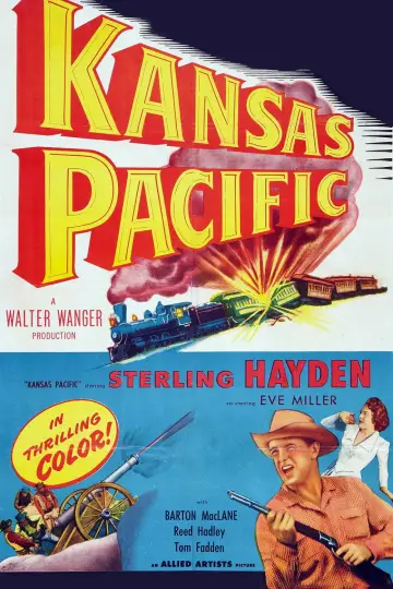 Постер до фильму"Kansas Pacific" #1120781