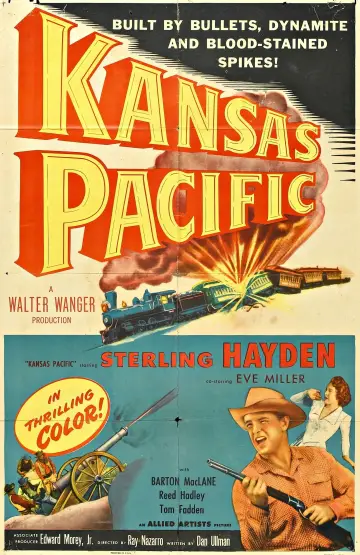 Постер до фильму"Kansas Pacific" #1120782