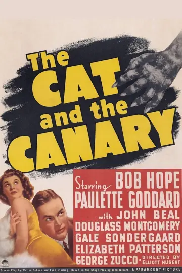 Постер до фильму"The Cat and the Canary" #1106393