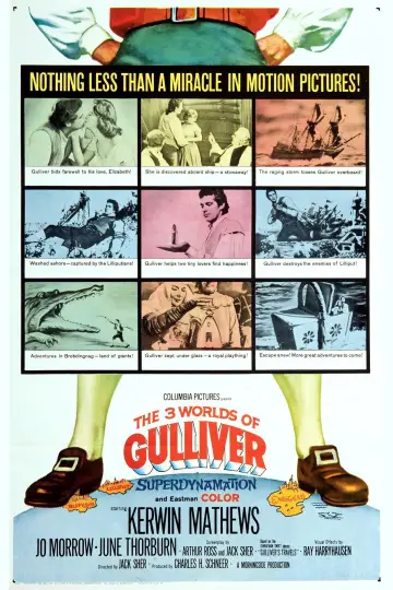 Постер до фильму"The 3 Worlds of Gulliver" #1093515