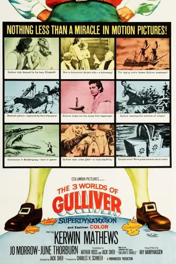 Постер до фильму"The 3 Worlds of Gulliver" #1093519