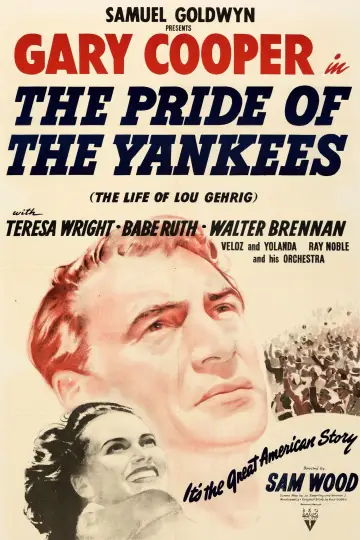 Постер до фильму"The Pride of the Yankees" #1108676