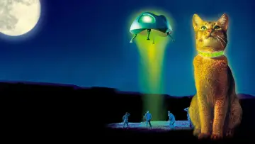 Задник до фильму"The Cat from Outer Space" #1051437