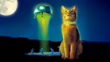 Задник до фильму"The Cat from Outer Space" #1051438
