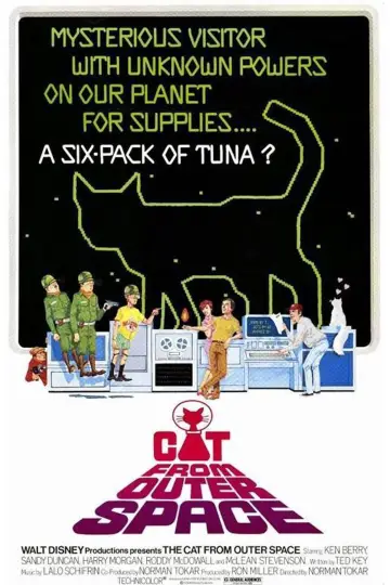 Постер до фильму"The Cat from Outer Space" #1051443