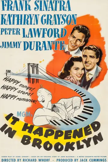 Постер до фильму"It Happened in Brooklyn" #1150503