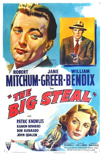 Постер до фильму"The Big Steal" #1096189