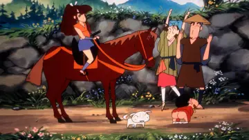 Задник до фильму"クレヨンしんちゃん 雲黒斎の野望" #422833