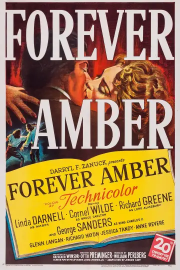 Постер до фильму"Forever Amber" #1126567