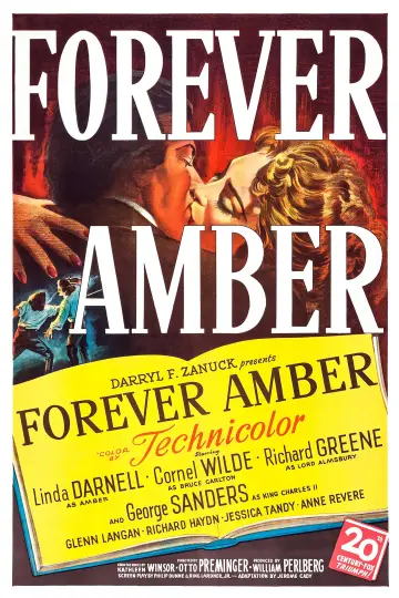 Постер до фильму"Forever Amber" #1126571