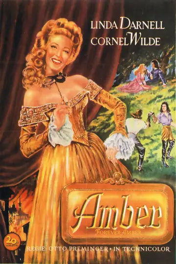 Постер до фильму"Forever Amber" #1126576