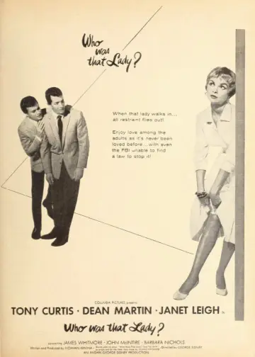 Постер до фильму"Who Was That Lady?" #1036443
