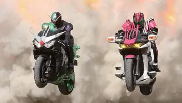 仮面ライダー×仮面ライダー Ｗ＆ディケイド MOVIE大戦2010 постер