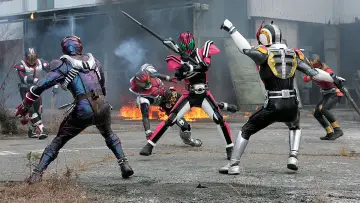Задник до фільму "仮面ライダー×仮面ライダー Ｗ＆ディケイド MOVIE大戦2010" #939764