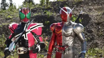 Задник до фільму "仮面ライダー×仮面ライダー Ｗ＆ディケイド MOVIE大戦2010" #939772