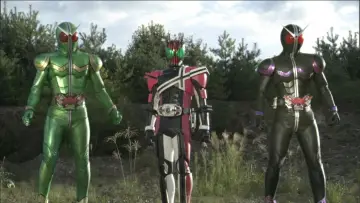 Задник до фільму "仮面ライダー×仮面ライダー Ｗ＆ディケイド MOVIE大戦2010" #939778