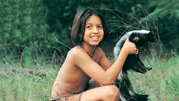 Задник до фильму"The Jungle Book: Mowgli