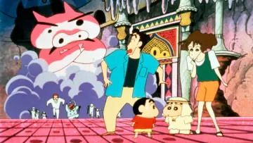 Задник до фильму"クレヨンしんちゃん ブリブリ王国の秘宝" #395464