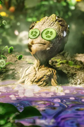 Постер до фільму "Groot Takes a Bath" #239520