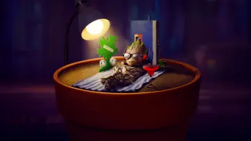 Задник до фильму"Groot