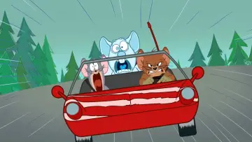 Задник до фильму"Tom and Jerry: Snowman