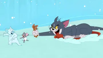 Задник до фильму"Tom and Jerry: Snowman