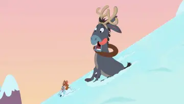 Задник до фильму"Tom and Jerry: Snowman