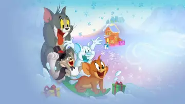 Задник до фильму"Tom and Jerry: Snowman