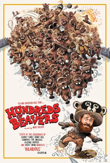 Постер до фільму "Hundreds of Beavers" #191259