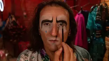 Задник до фильму"The Clown