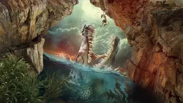 Задник до фильму"Crocodile Swarm" #1009823