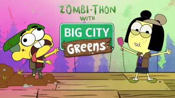 Задник до фильму"ZOMBI-Thon with Big City Greens" #29472