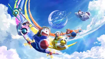 Задник до фильму"映画ドラえもん のび太と空の理想郷" #937121