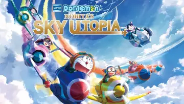 Задник до фильму"映画ドラえもん のび太と空の理想郷" #937122