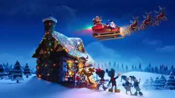 Задник до фільму "Mickey Saves Christmas" #1875907