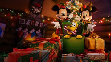 Задник до фільму "Mickey Saves Christmas" #1875915