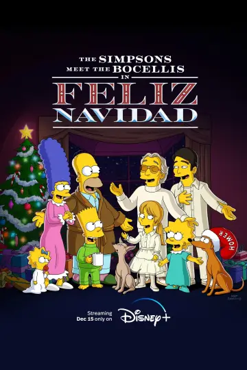 Постер до фильму"The Simpsons Meet the Bocellis in "Feliz Navidad"" #82495